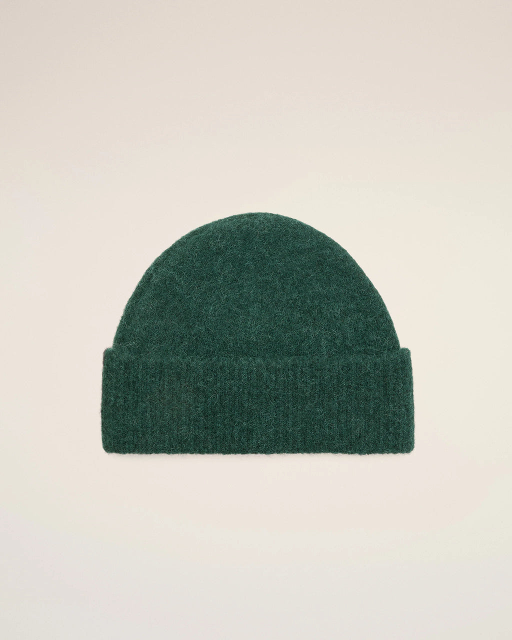AMI - Bonnet Ami de Coeur Alpaga Vert Bouteille