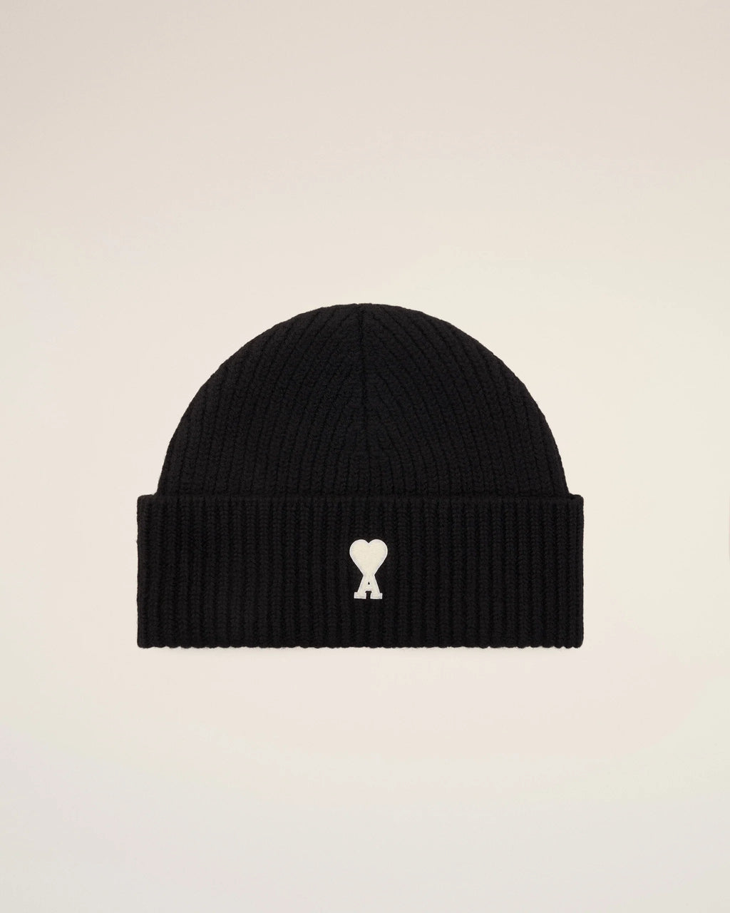 AMI - Bonnet Ami de Coeur Noir