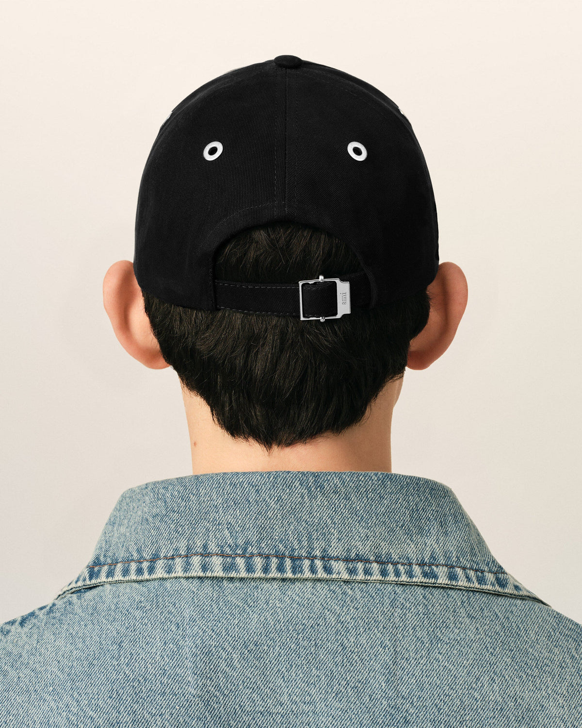 AMI - Casquette Ami de coeur Noir