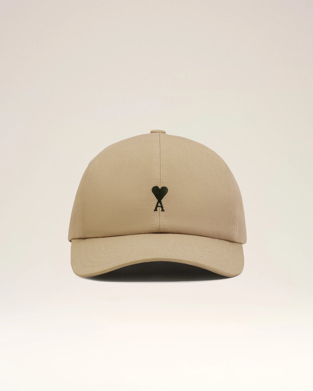 AMI - Casquette broderie Ami de Coeur Beige