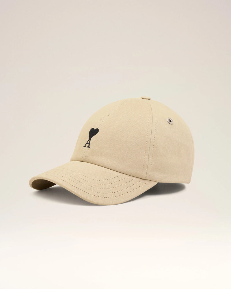 AMI - Casquette broderie Ami de Coeur Café Crème