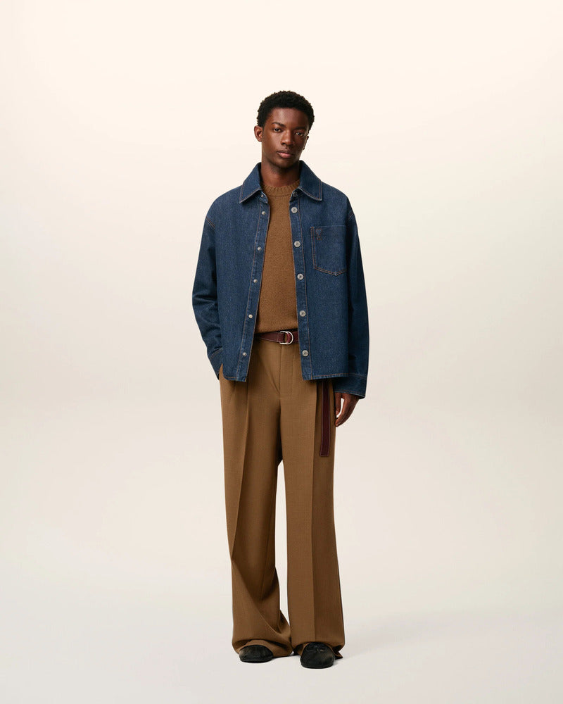 AMI - Surchemise denim Ami de coeur Indigo