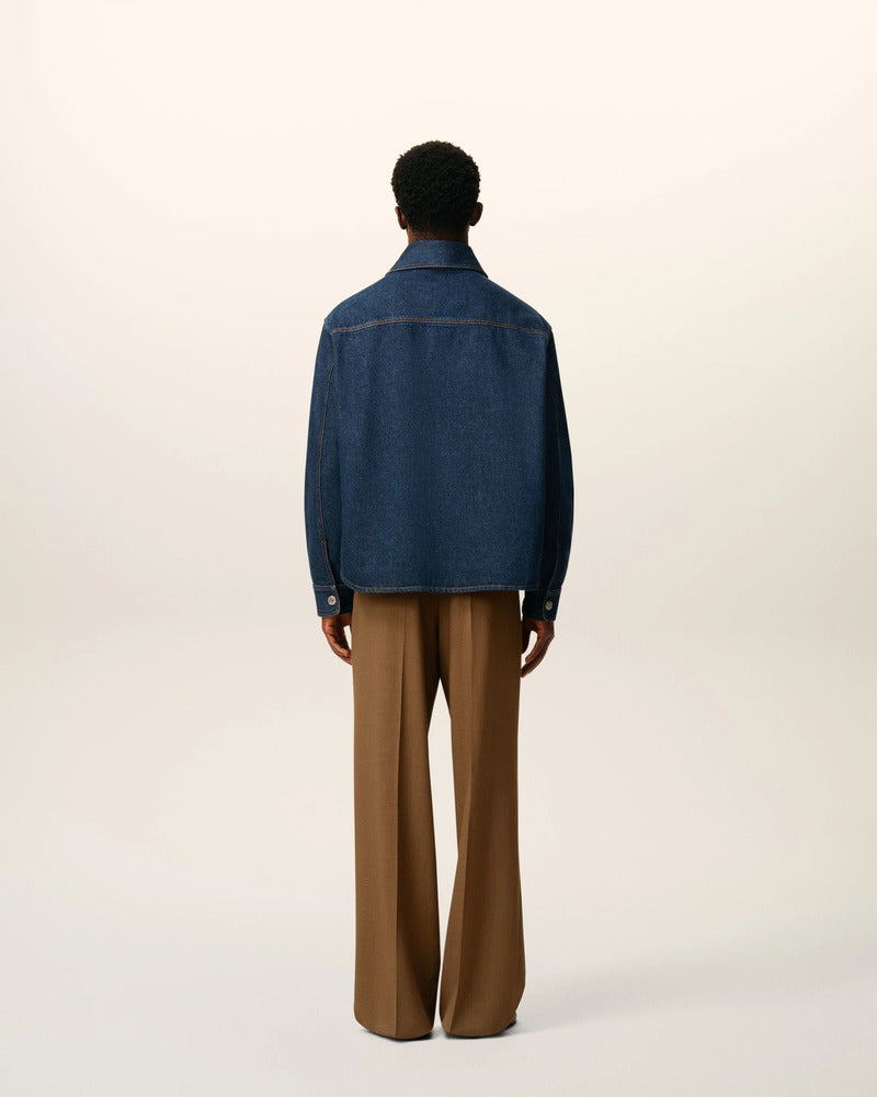 AMI - Surchemise denim Ami de coeur Indigo