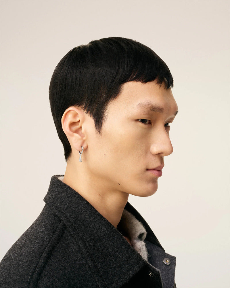 AMI - Petites Créoles Ami de Coeur Argent