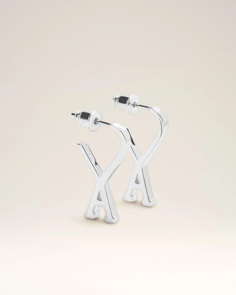 AMI - Petites Créoles Ami de Coeur Argent