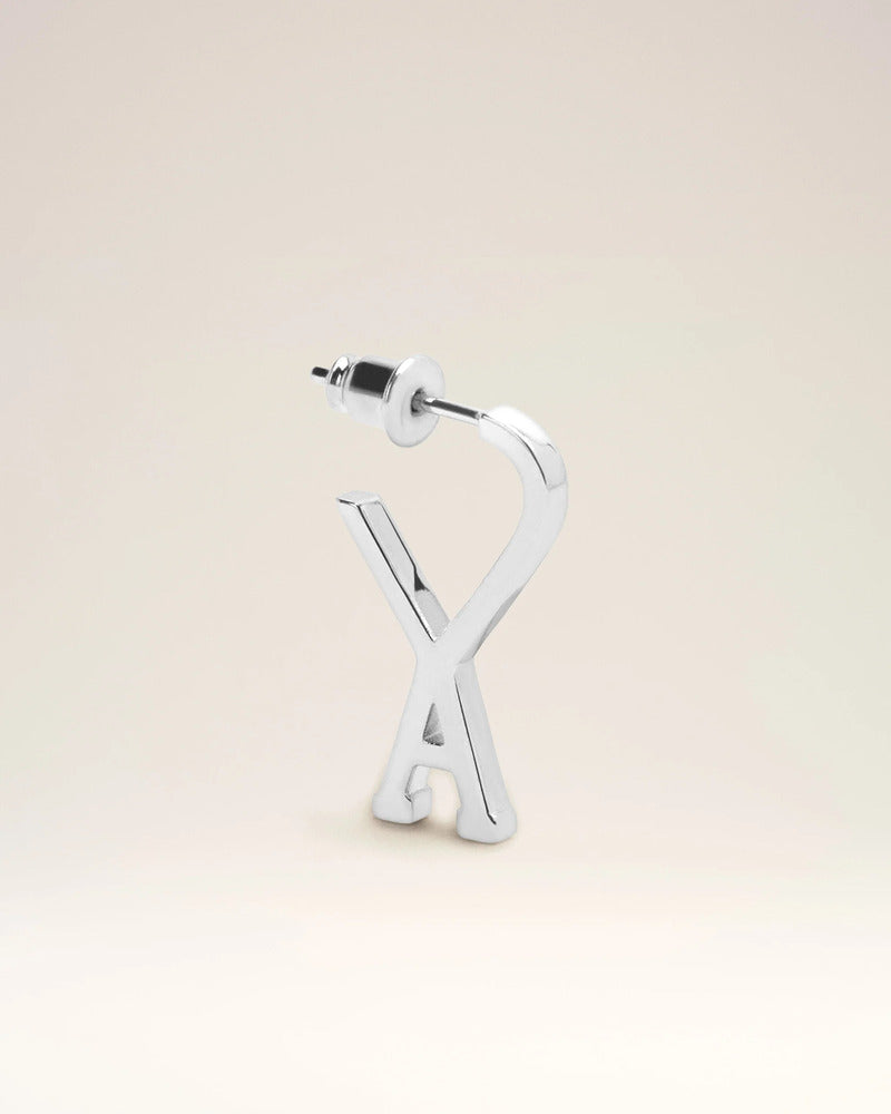 AMI - Petites Créoles Ami de Coeur Argent