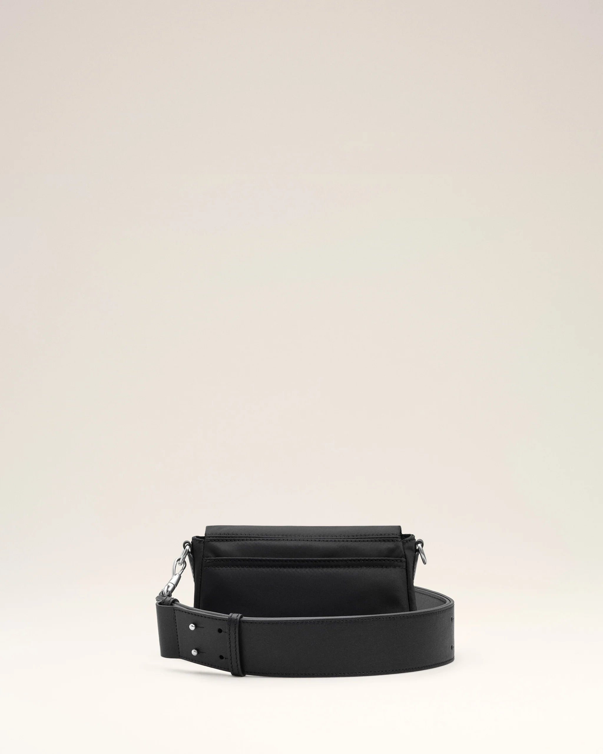 AMI - Sac Lunch Box Marcel en Nylon Noir