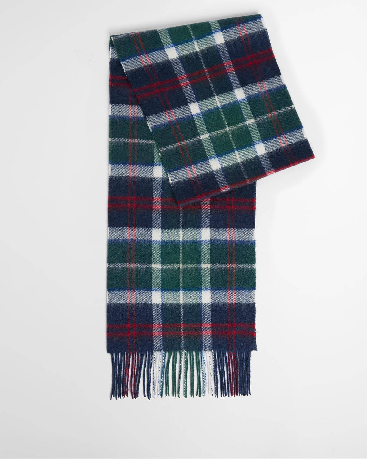 Barbour - Echarpe Tartan Wool Cashmere Evergreen Tartan