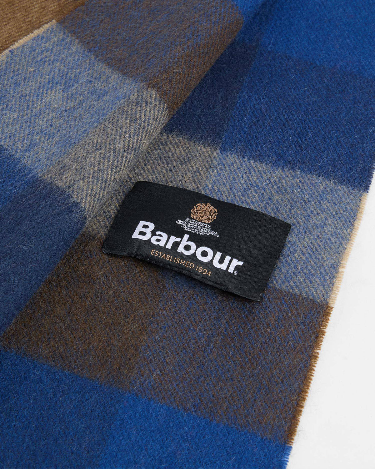 Barbour - Echarpe Tattersall Navy Mix