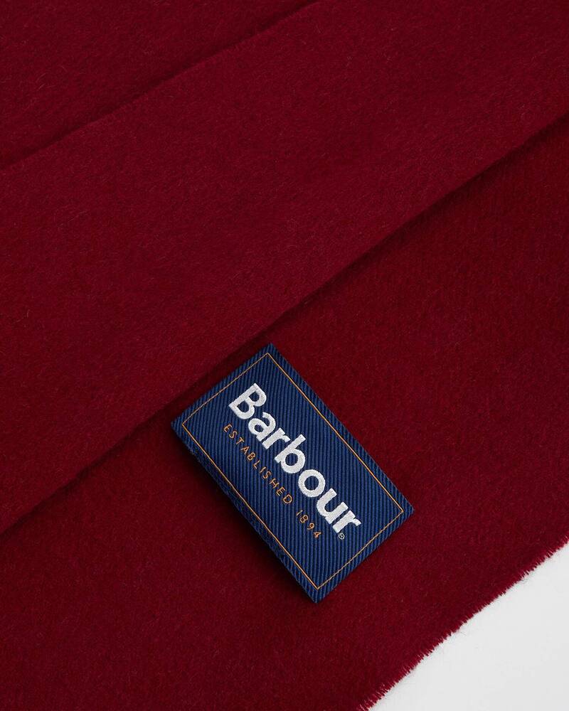 Barbour - Echarpe Plain Biking Red