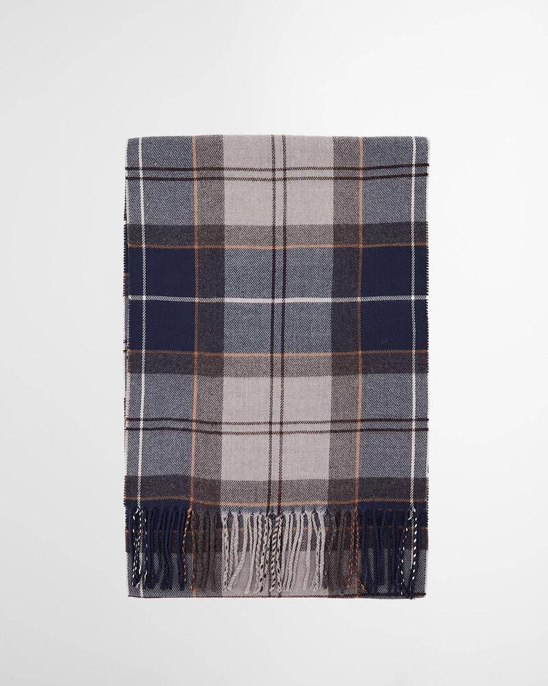 Barbour - Echarpe Galingale Tartan Grey Midnight