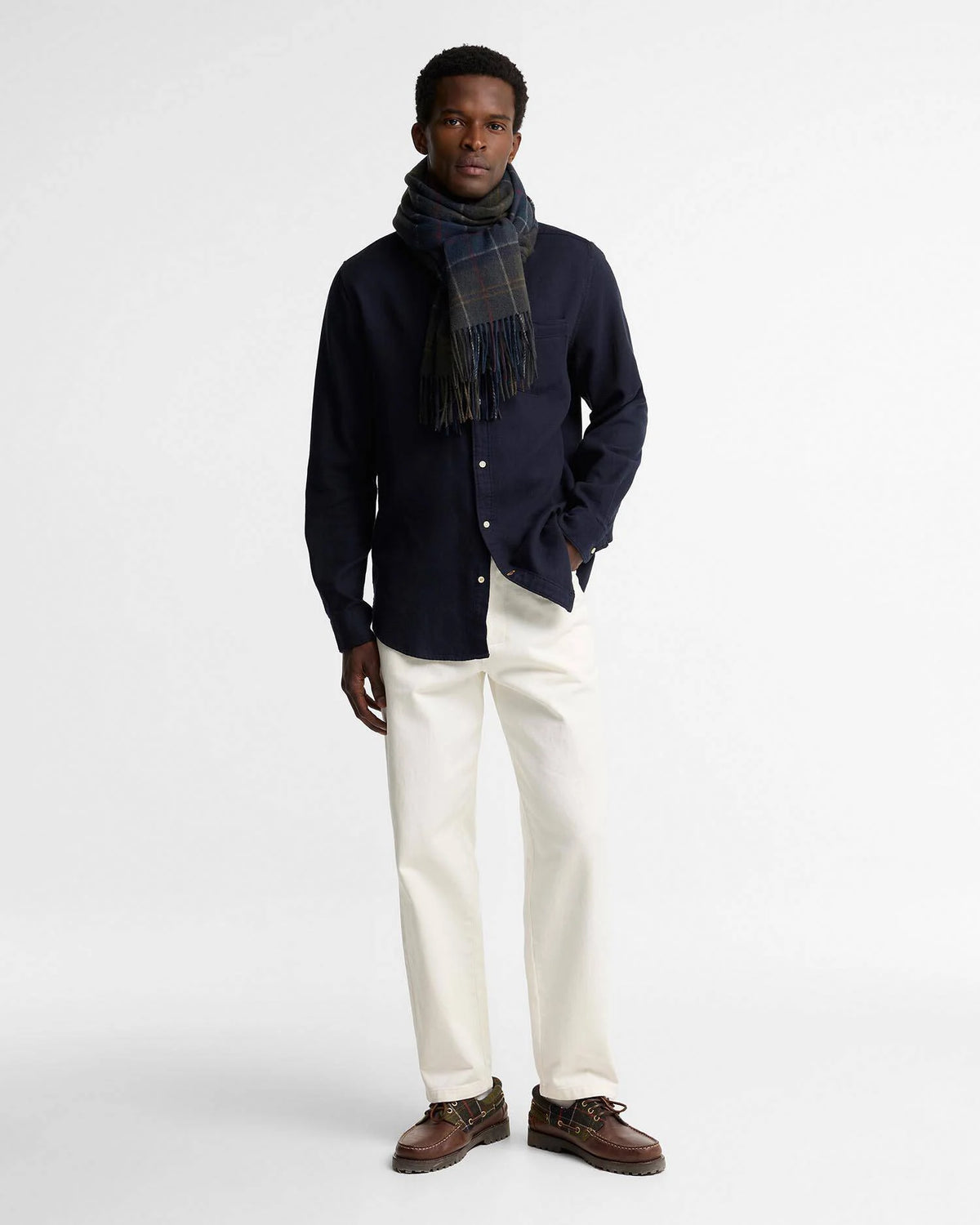 Barbour - Echarpe Braden Shadow Classic Tartan