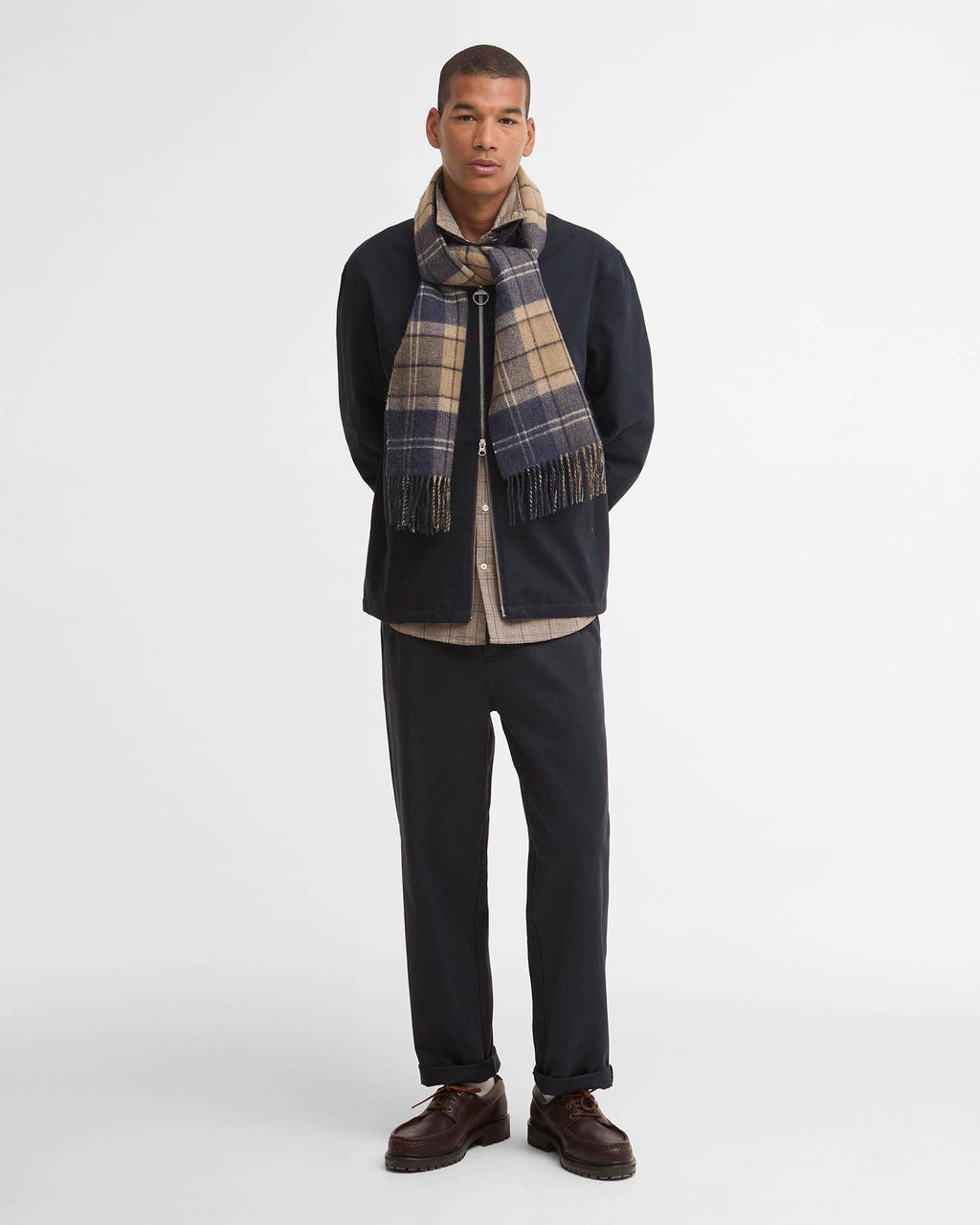 Barbour - Echarpe Dramside reversible Birchwood Dress Tartan