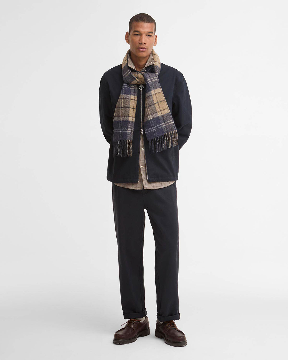 Barbour - Echarpe Dramside reversible Birchwood Dress Tartan