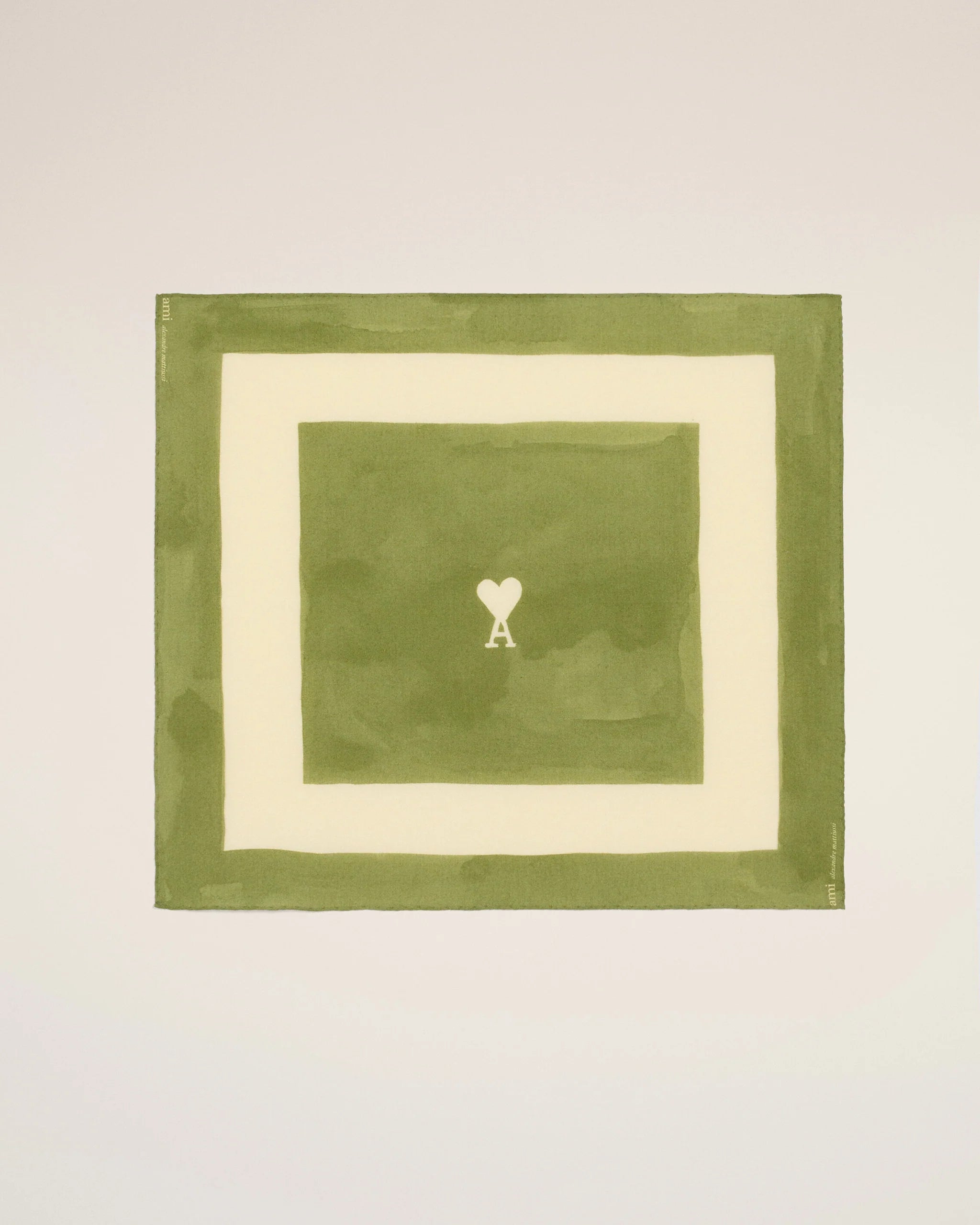 AMI - Foulard Matcha Ami de Coeur
