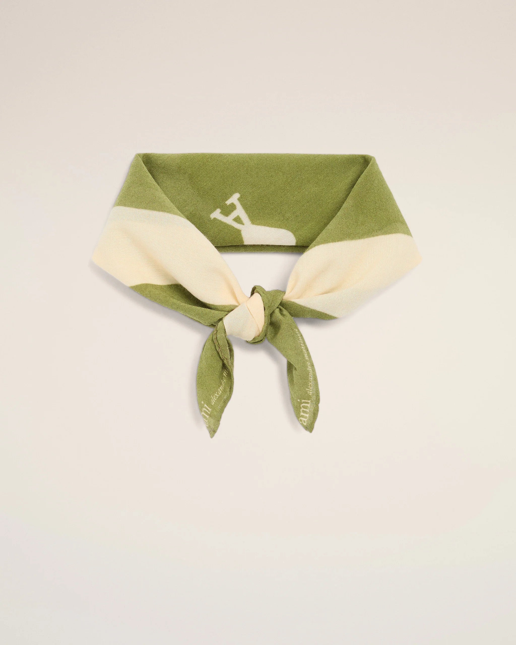 AMI - Foulard Matcha Ami de Coeur