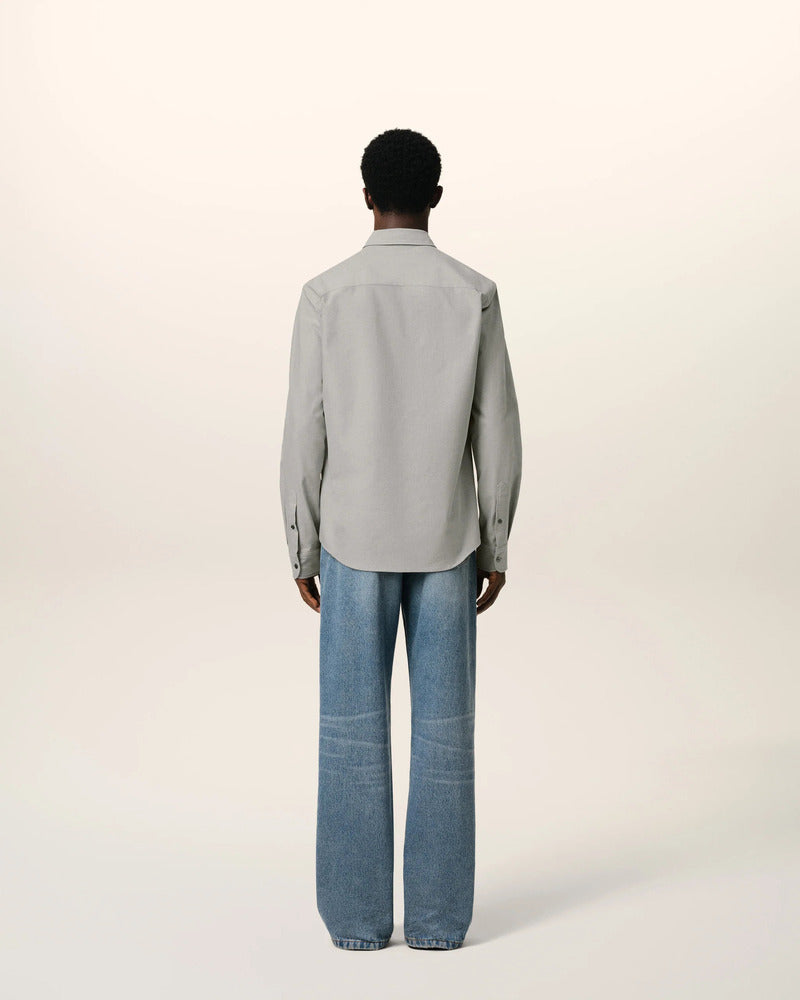 AMI - Chemise classique Ami de Coeur Loden