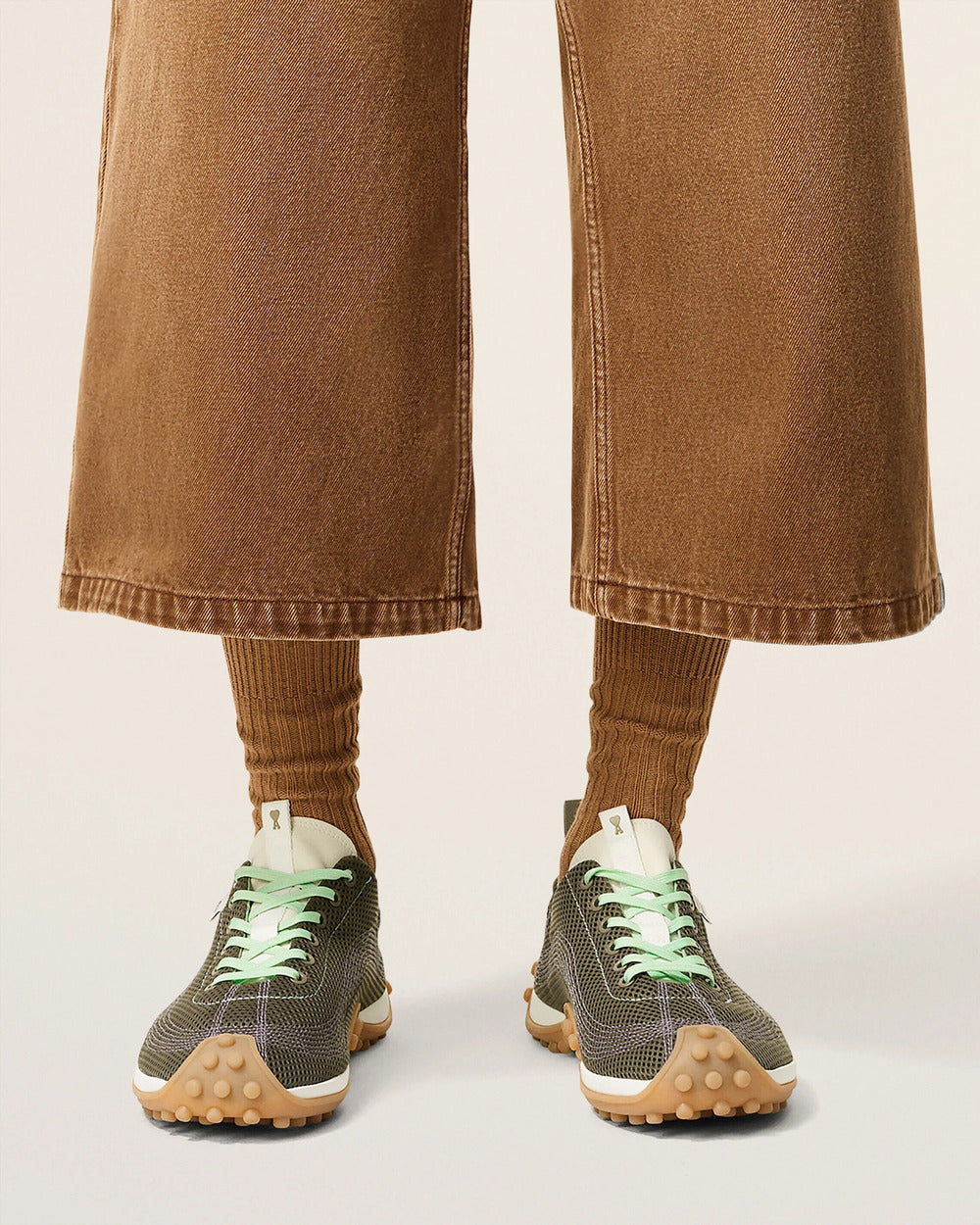 AMI - Basket Mirage en Mesh Bronze