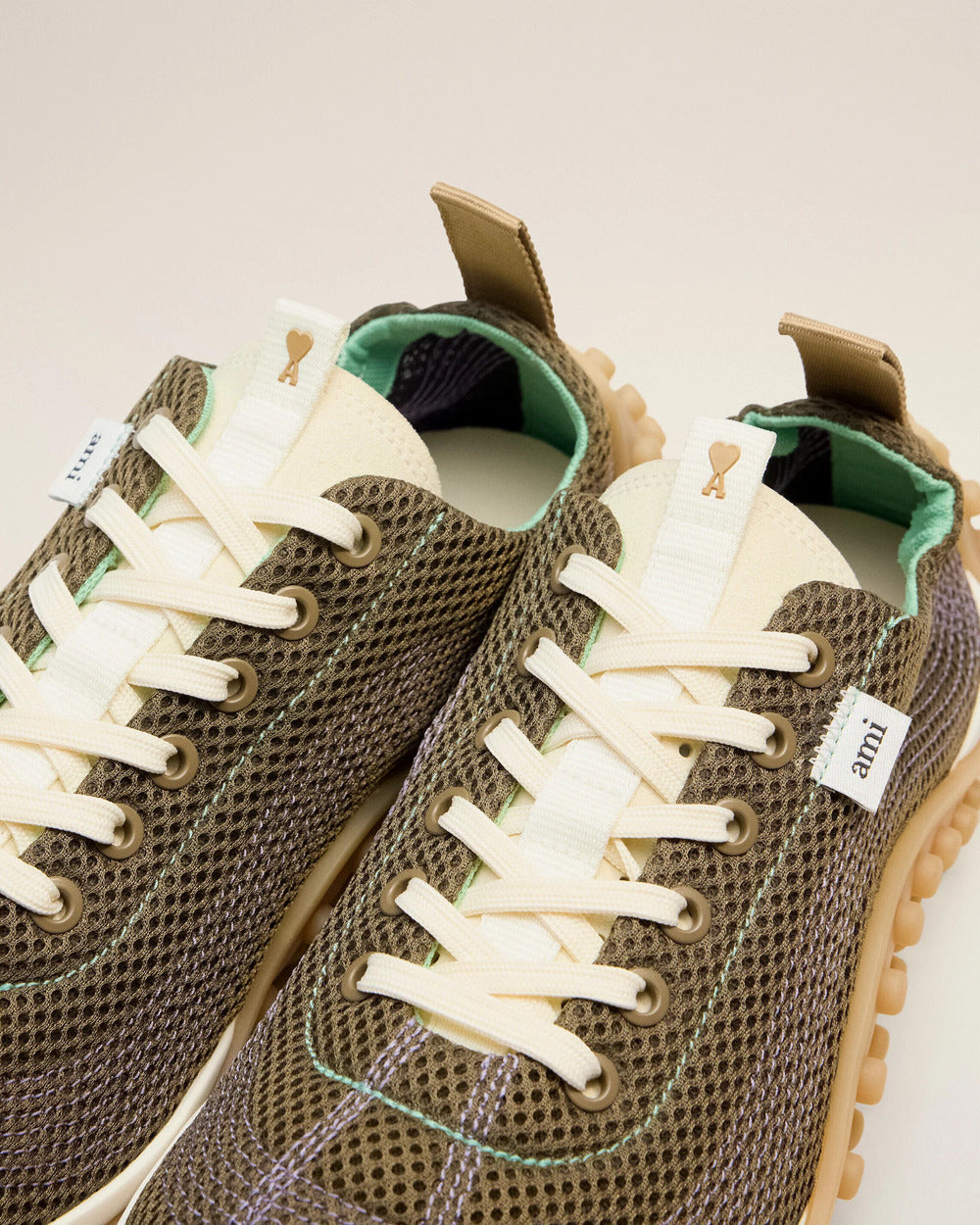 AMI - Basket Mirage en Mesh Bronze