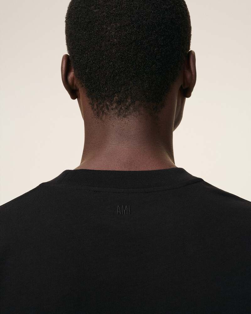 AMI - T-shirt Ami de coeur Noir