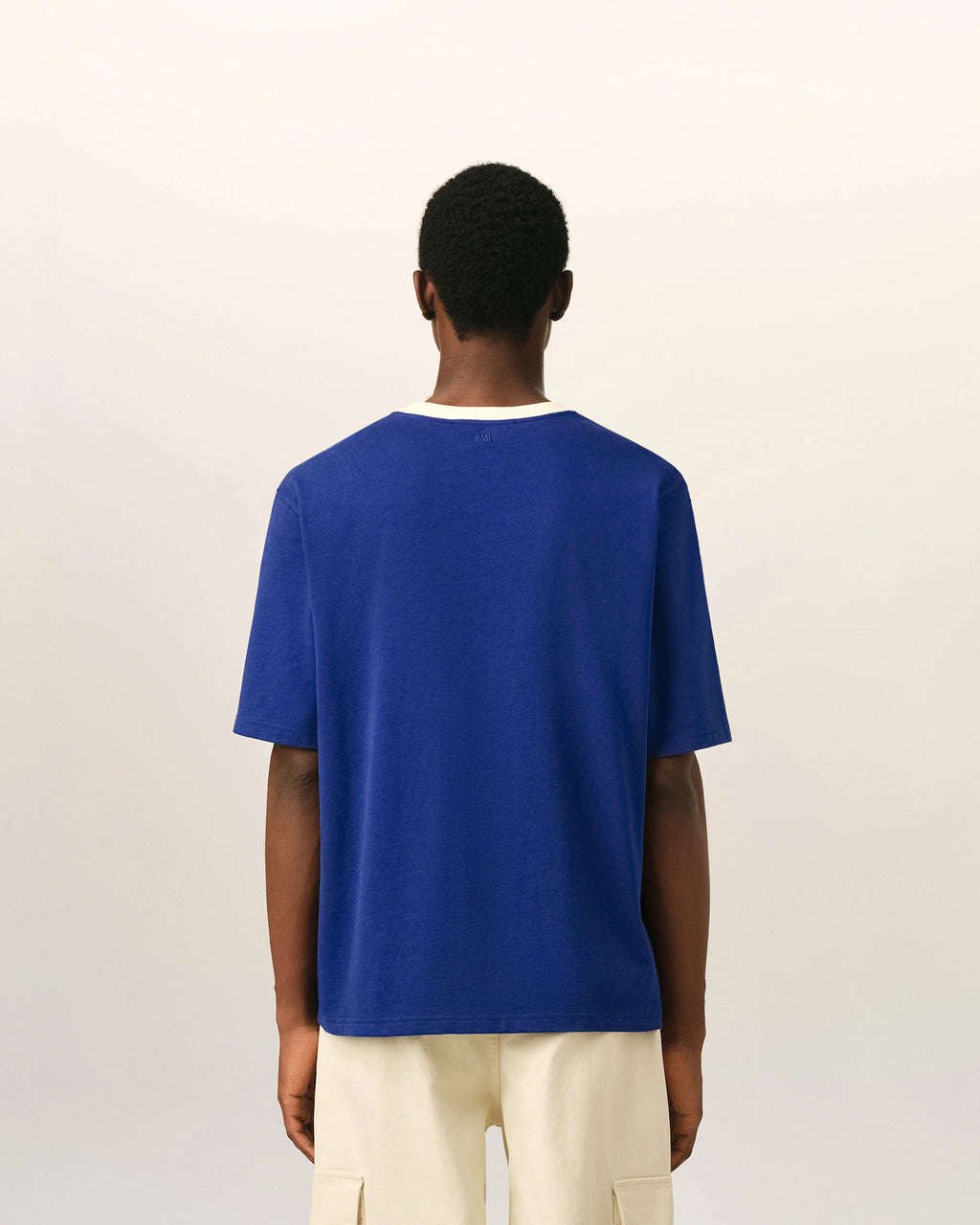 AMI - T-shirt Thank Your for Being A Friend Ami Royal Blue