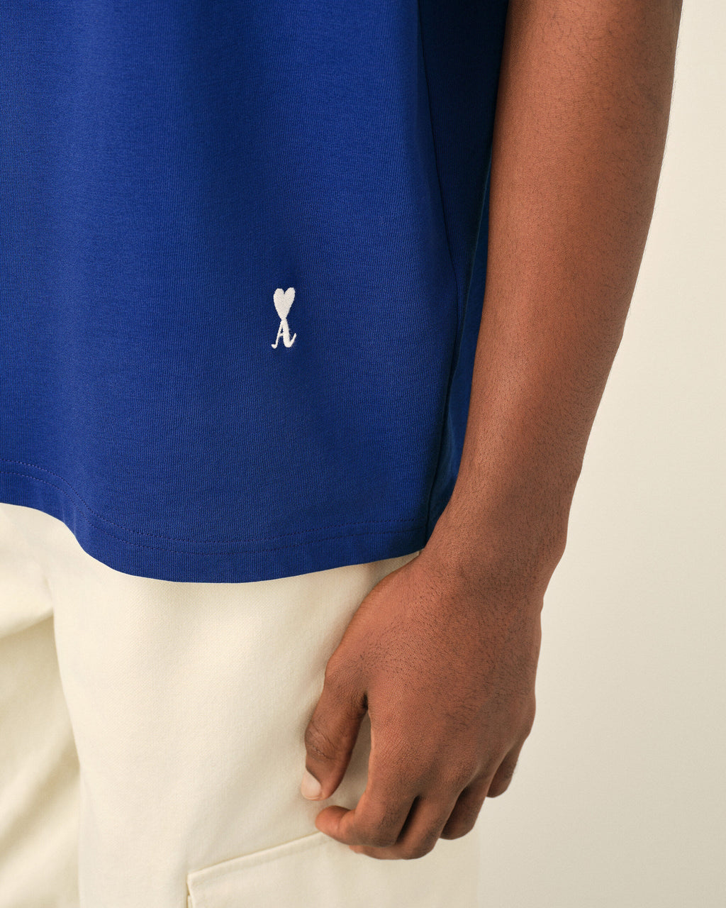 AMI - T-shirt Thank Your for Being A Friend Ami Royal Blue