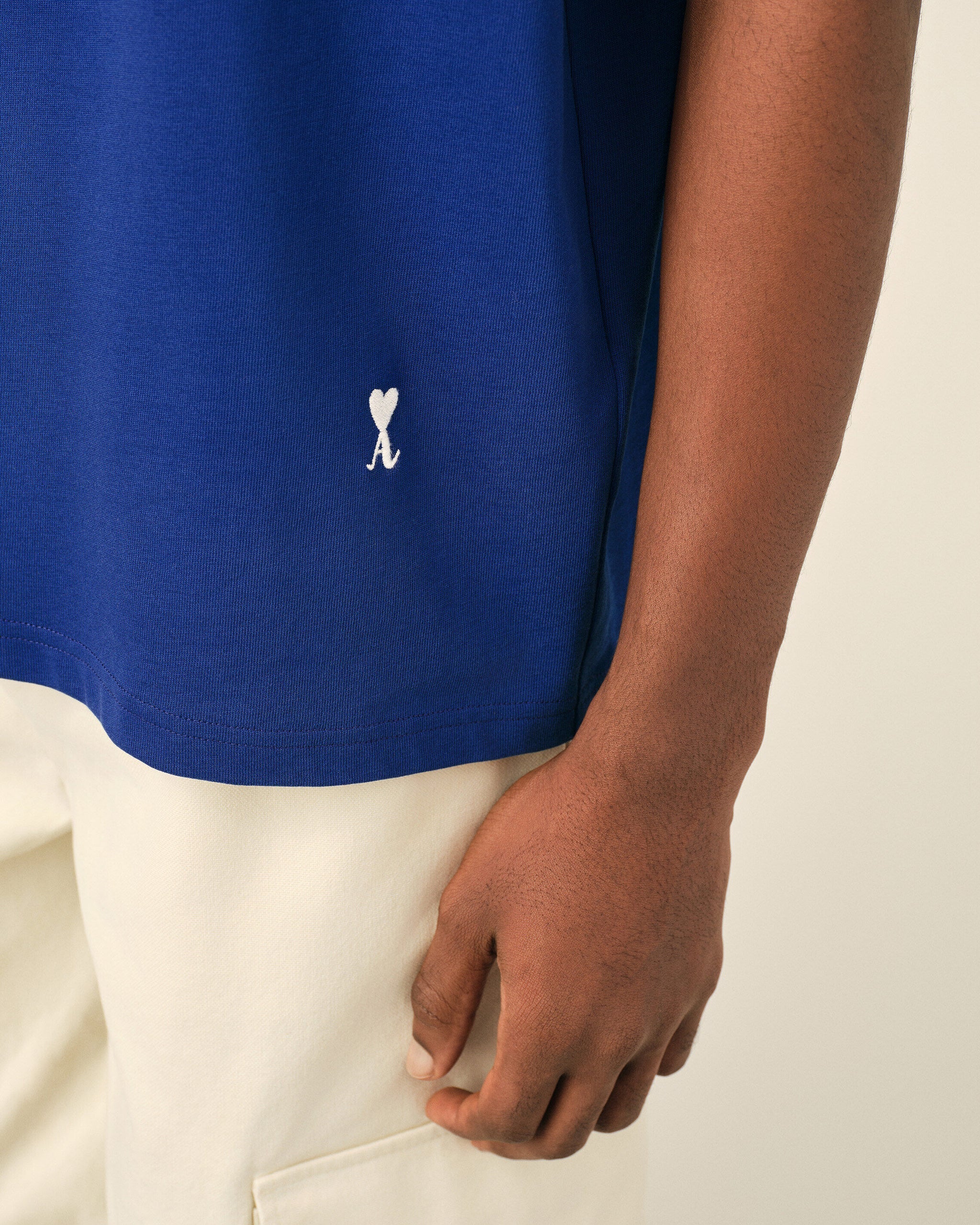 AMI - T-shirt Thank Your for Being A Friend Ami Royal Blue