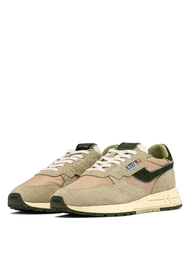 AUTRY - Basket Reelwind SuedeNylon/Pony Sponge/Green