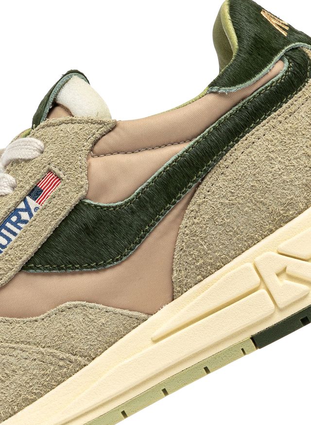 AUTRY - Basket Reelwind SuedeNylon/Pony Sponge/Green