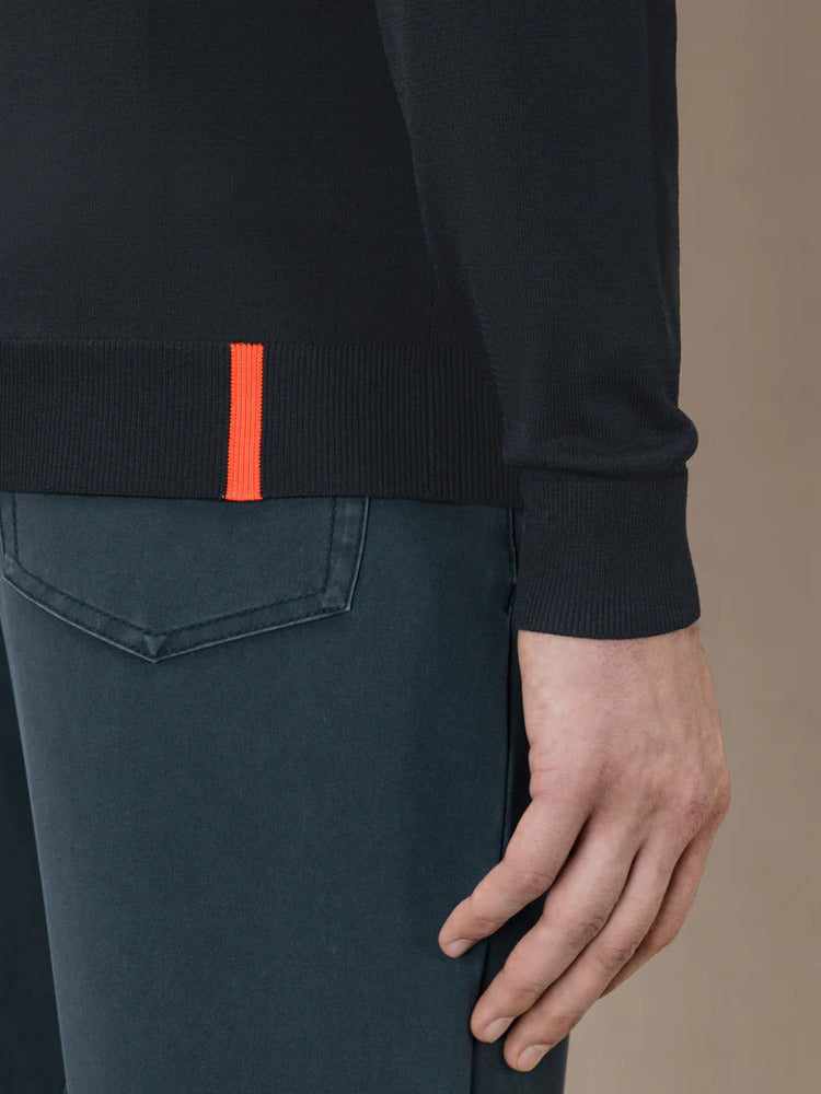 RRD - Pull Maxell Round Knit Blue Black