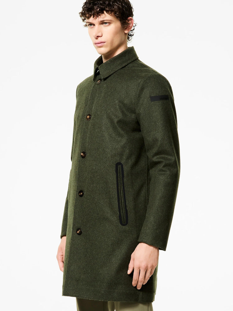 RRD - Manteau Loden Floating Coat Military Green