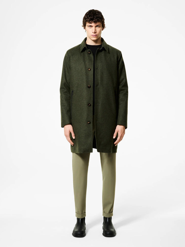 RRD - Manteau Loden Floating Coat Military Green