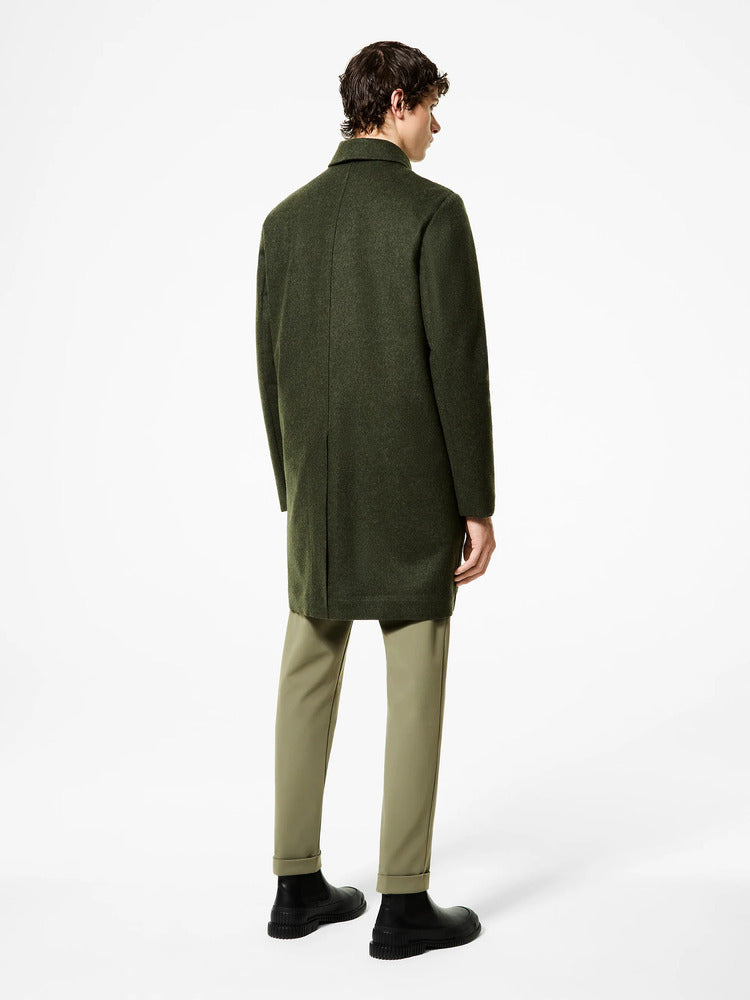 RRD - Manteau Loden Floating Coat Military Green
