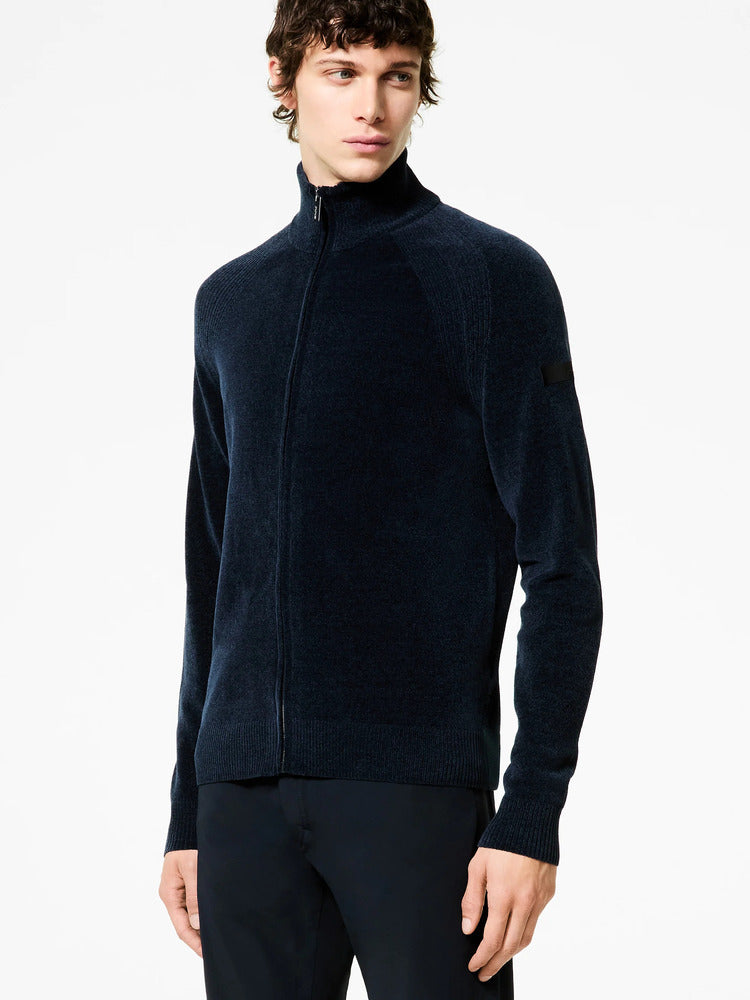 RRD - Pull full Zip Velvet Blue Black