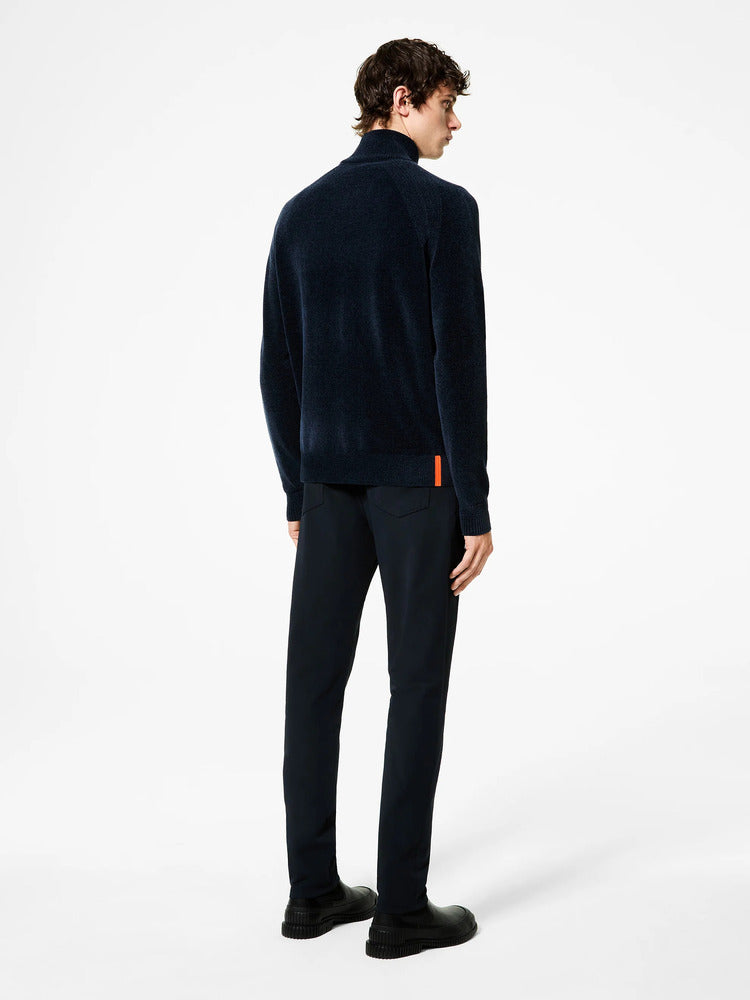 RRD - Pull full Zip Velvet Blue Black