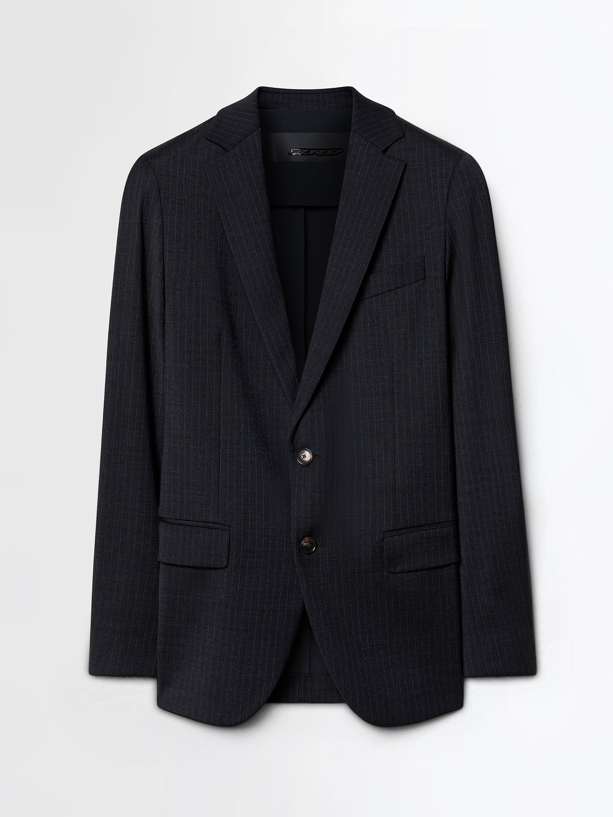 RRD - Blazer Jacwool 3D Diamond Shape Black Fancy