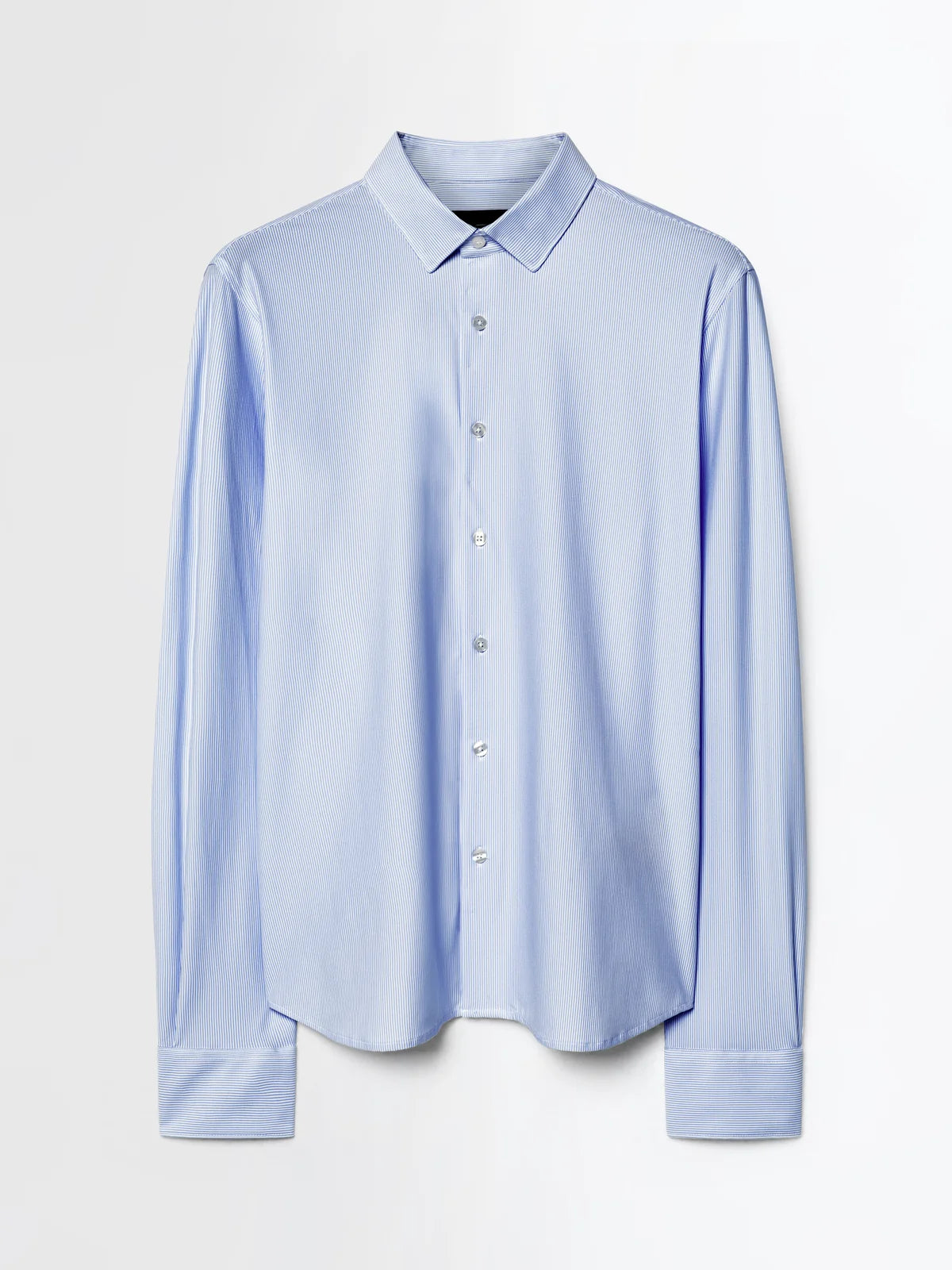 RRD - Chemise Oxford Jacquard Stripe White and Blue
