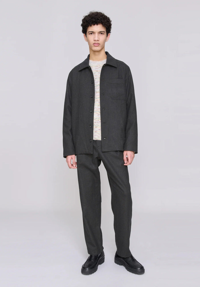 A.P.C. - Veste Jamie Marron foncé chiné