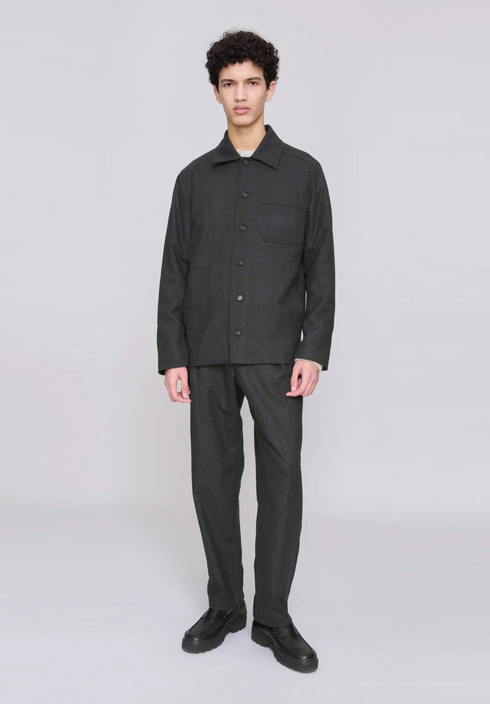 A.P.C. - Veste Jamie Marron foncé chiné