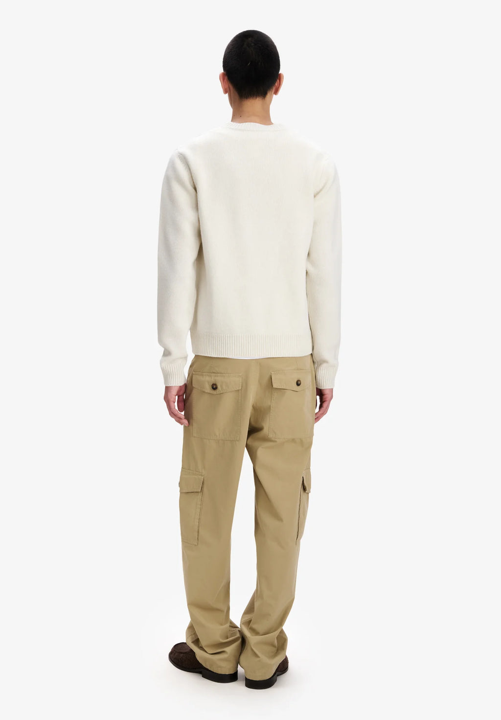 A.P.C. - Pull Edmond ample en laine Ecru