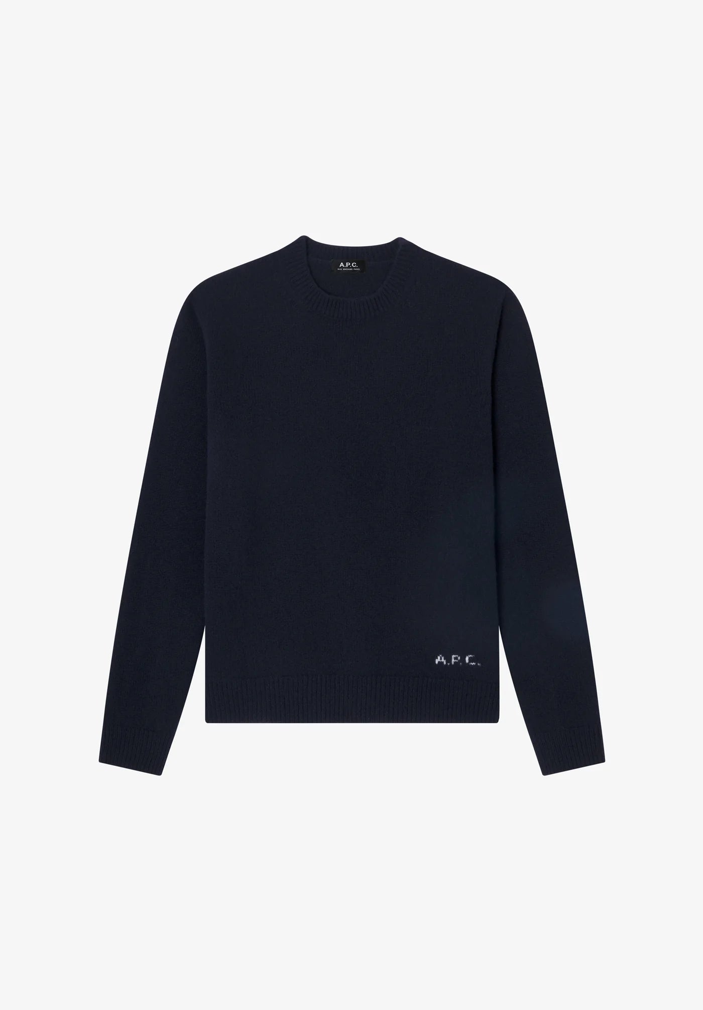 A.P.C. - Pull Edmond ample en laine Dark Navy