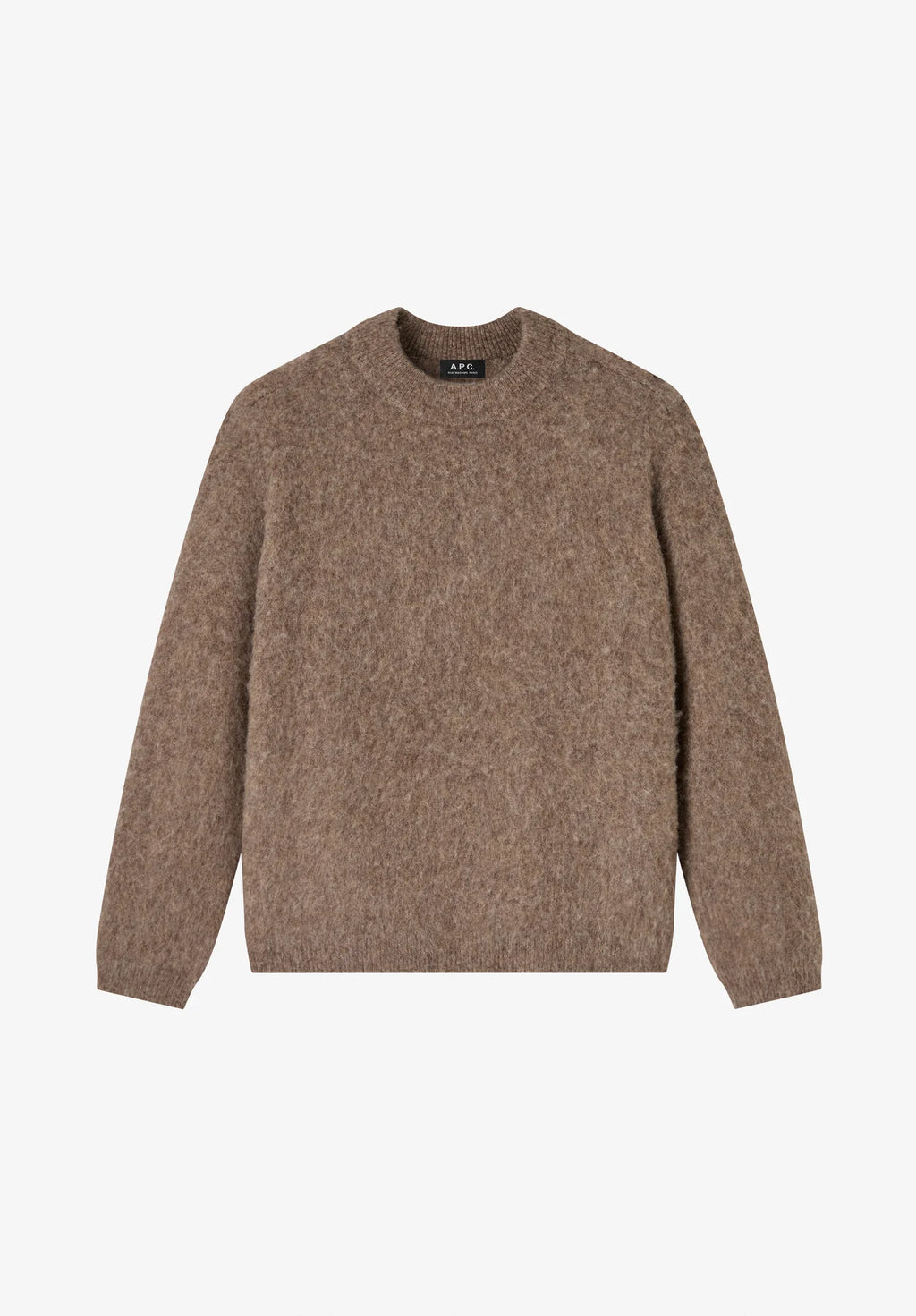 A.P.C. - Pull Dylan ample Marron Taupe