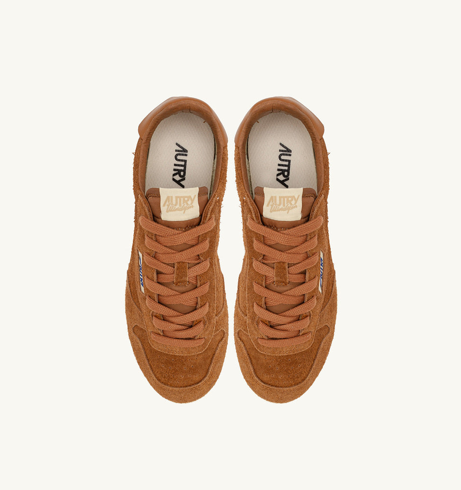 AUTRY - Basket Windspin en daim Terre