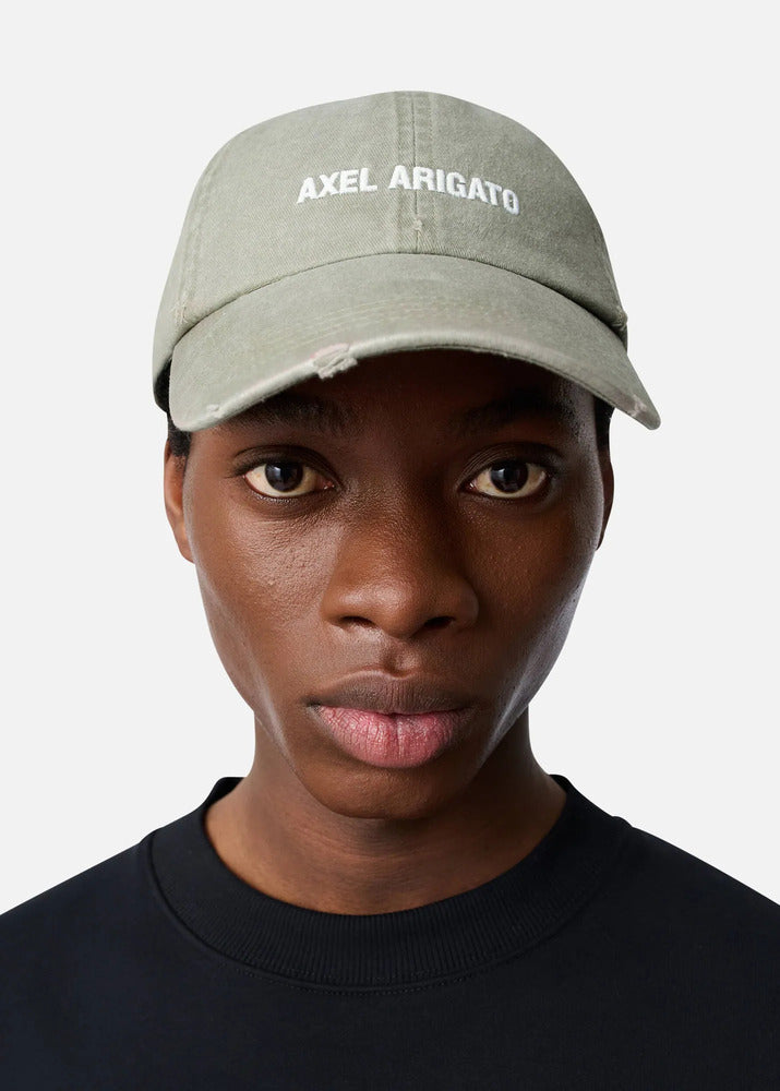 AXEL ARIGATO - Casquette AA logo Dusty Olive
