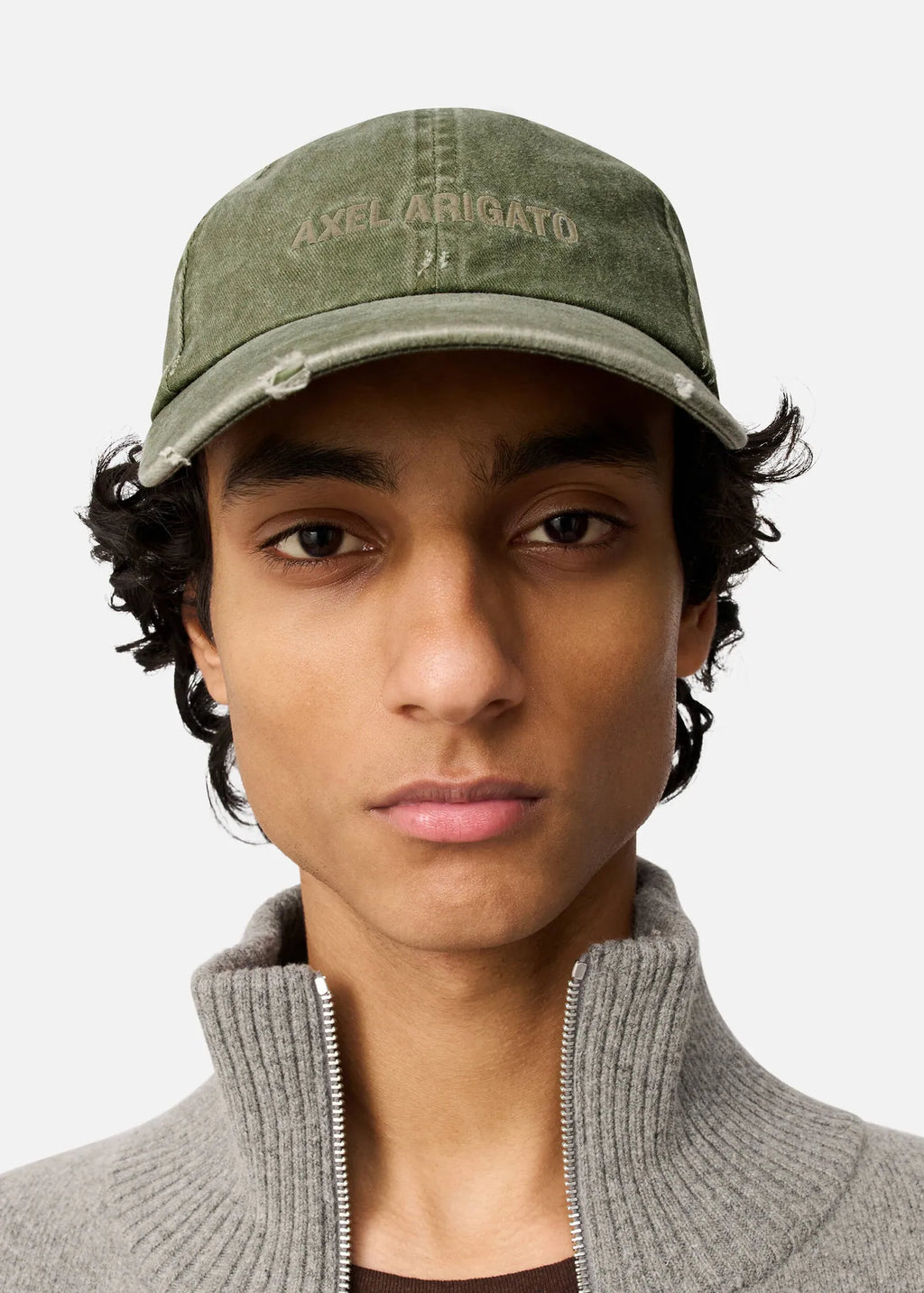 AXEL ARIGATO - Casquette AA Logo Green Unisex