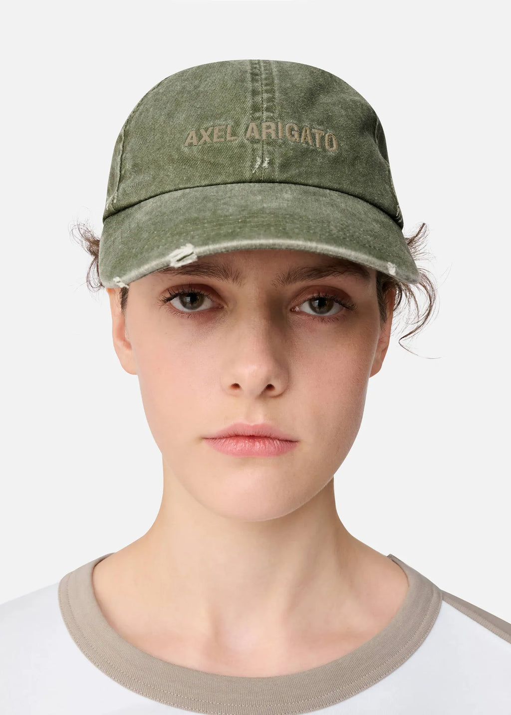 AXEL ARIGATO - Casquette AA Logo Green Unisex