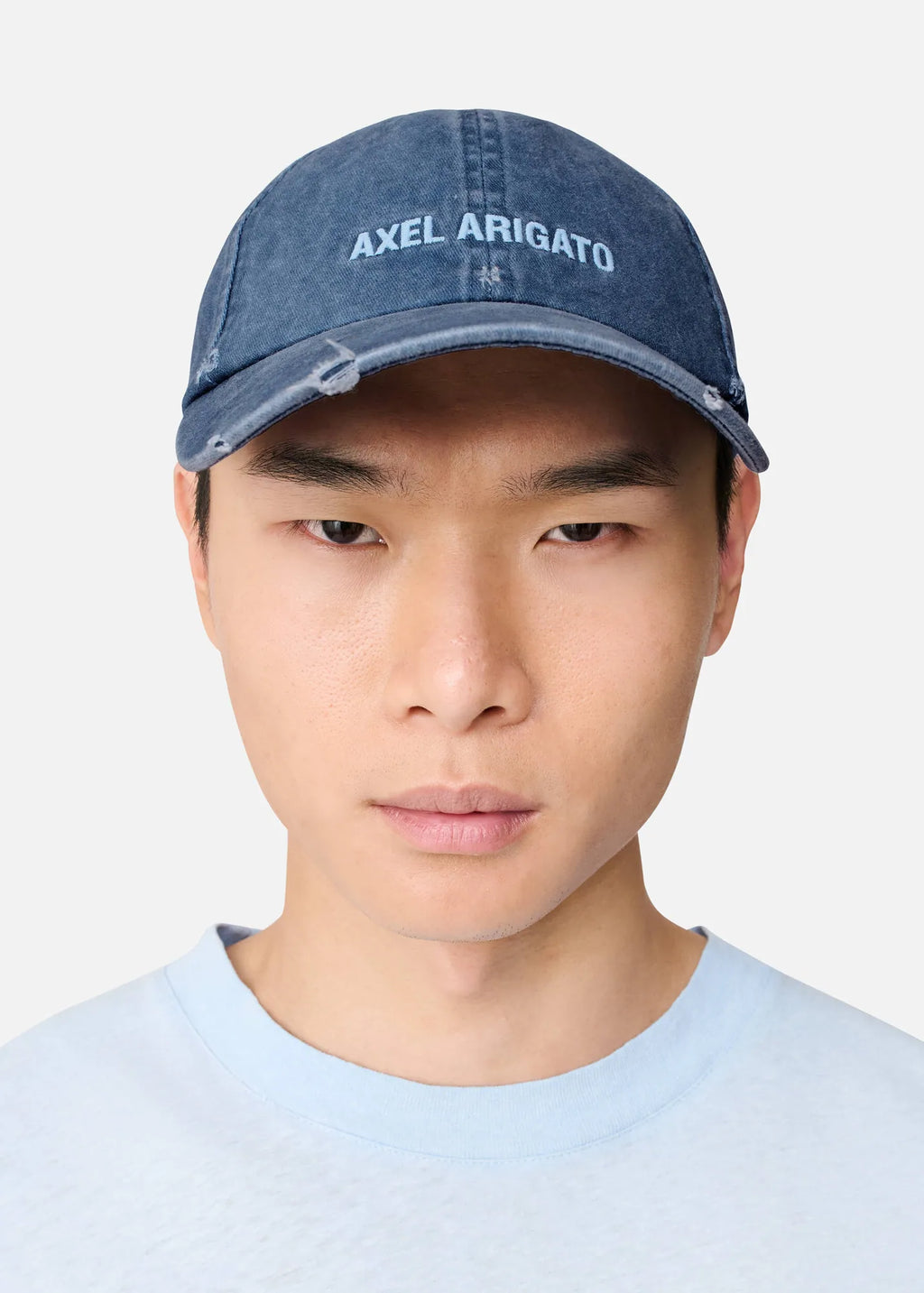 AXEL ARIGATO - Casquette AA Logo Blue Unisex