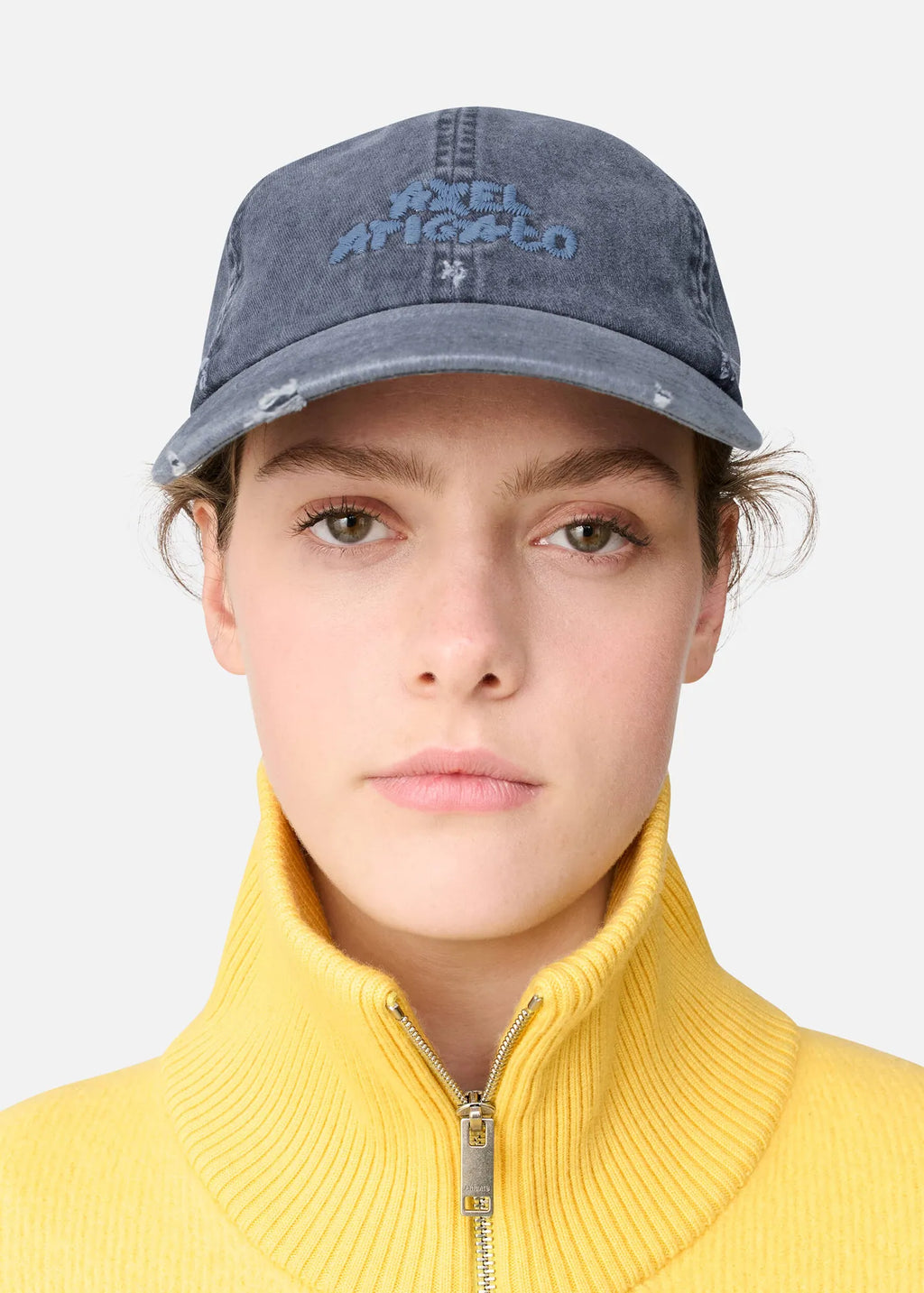 AXEL ARIGATO - Casquette Floral Washed Blue
