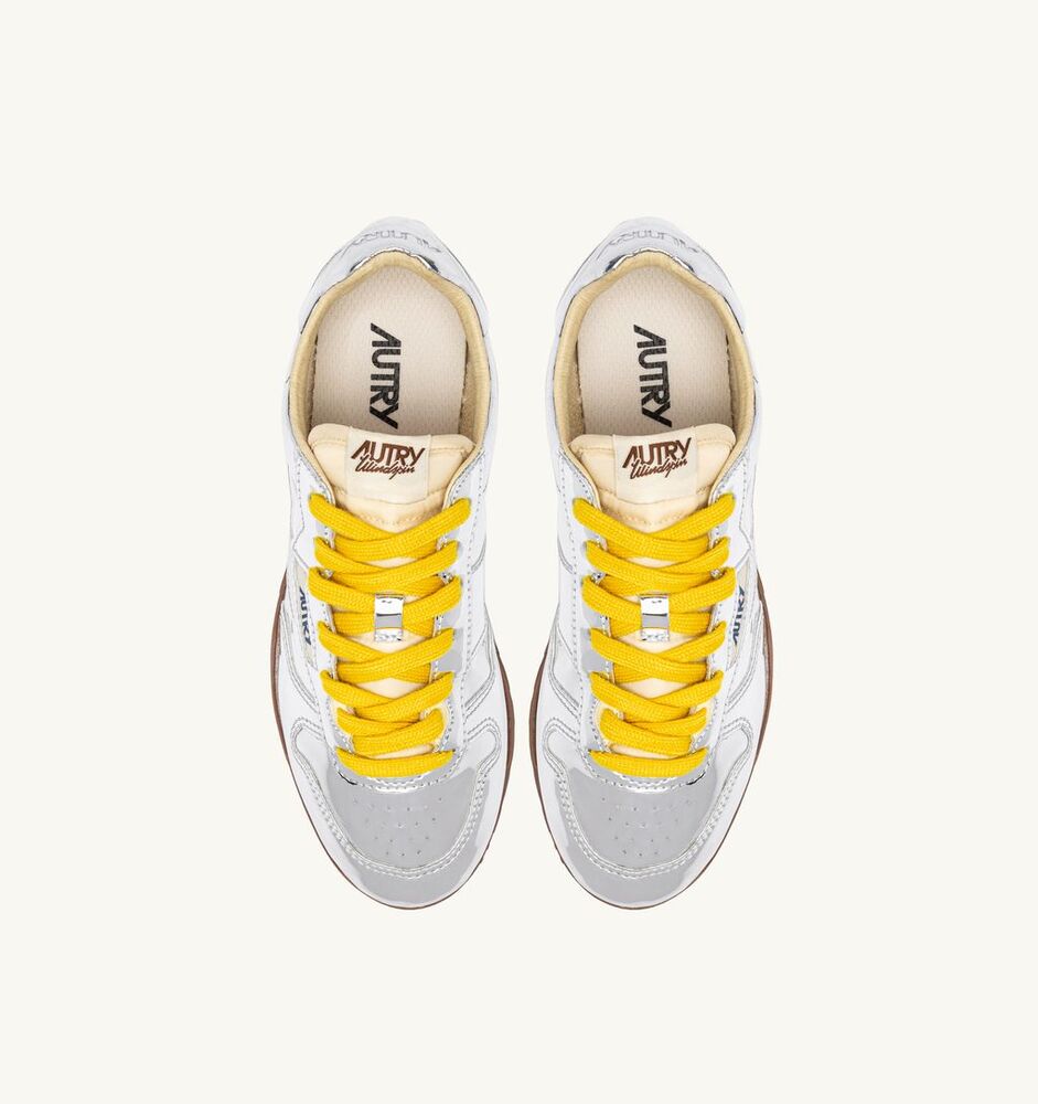 AUTRY - Basket Windspin Argent Mirroir