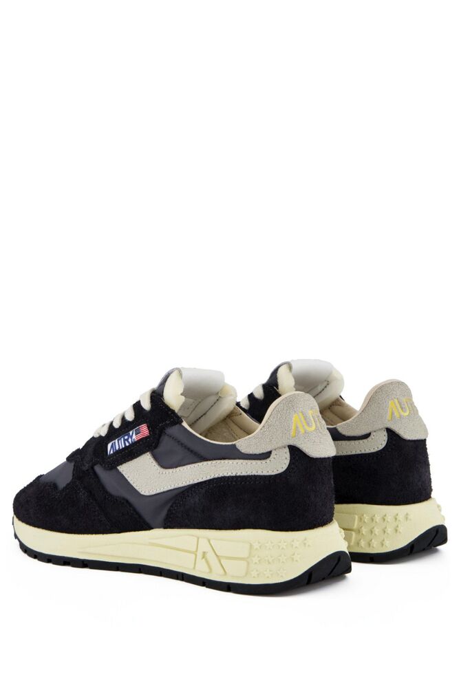 AUTRY - Basket Reelwind en nylon et daim noir